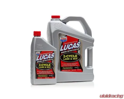 Lucas Semi-Synthetic 2-Cycle Land/Se A Oil Qt - 10467
