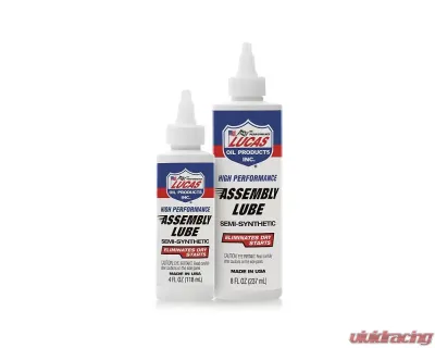 Lucas Semi-Synthetic Assembly Lube 4 Oz - 10152