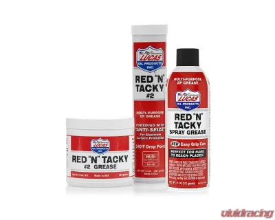 Lucas Red 'N' Tacky #2 Grease 1Lb Tub - 10574