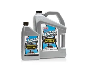 Lucas Synthetic 2-Cycle Snowmobile Oil 32Oz