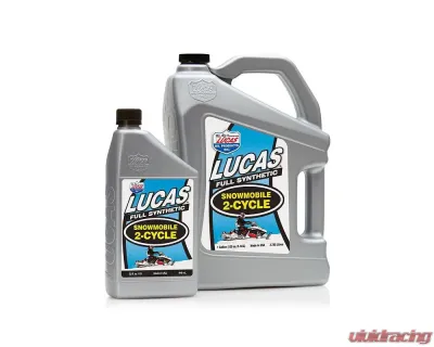 Lucas Synthetic 2-Cycle Snowmobile Oil 1Gal - 10847