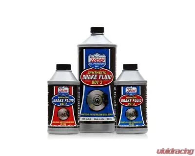 Lucas Synthetic Brake Fluid Dot 4 12Oz - 10827