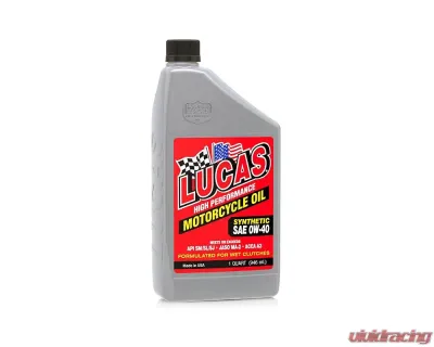 Lucas Synthetic High Performance Oil 0W-40 1Qt - 10718