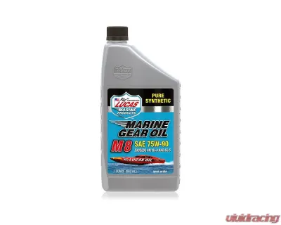 Lucas Marine Gear Oil Pure Synthetic M8 1Qt - 10652