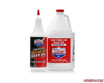 Lucas Synthetic Gear Oil 75W-140 Qt - 10121