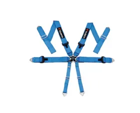 Cusco 6-Point Racing Harness Blue