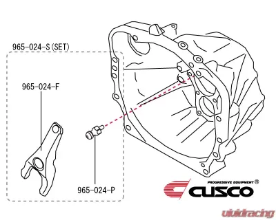 Cusco Fork and Ball Set Toyota GT-86 6MT 2013-2021 - 965 024 S