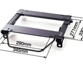 Cusco Bride Passenger Side Type-MO Euroster/Streams/Digo Series Reclining Seat Rail Kit CLEARANCE