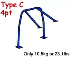 Cusco 4 Point Roll Cage Mazda RX-7 93-95