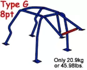 Cusco 8 Point Roll Cage Nissan 180SX S13 91-93