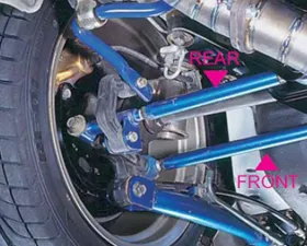 Cusco Rear Pillow Lateral Links - Front Bar Subaru Impreza 93-01