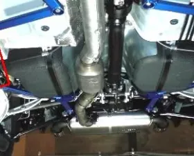 Cusco Floor Rear Sides Power Brace Mitsubishi EVO X CZ4A 08-12
