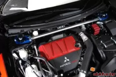 Cusco Type OS Front Oval Strut Bar Mitsubishi EVO X CZ4A 08-12 - 566 540 A
