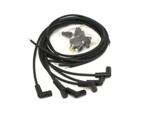 PerTronix 706190 Flame-Thrower Spark Plug Wires British Universal 90 Degree Black (6 cyl)