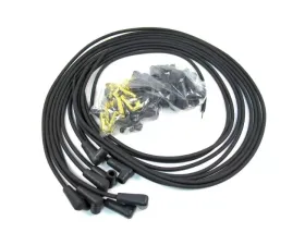 PerTronix 708190 Flame-Thrower Spark Plug Wires Universal 90 Degree Black (8 cyl)