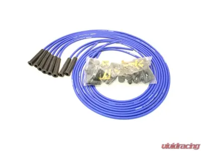 PerTronix 808380 Flame-Thrower Spark Plug Wires 8mm Universal 180 Degree Blue (8 cyl) - 808380