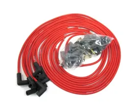 PerTronix 808490 Flame-Thrower Spark Plug Wires 8mm Universal 90 Degree Red (8 cyl)
