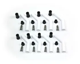 PerTronix 8503HT-8 White Ceramic Spark Plug 45 Degree Boot Set of 8