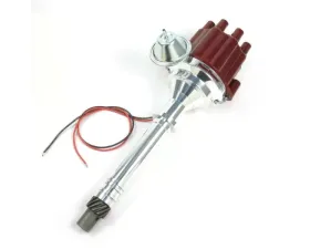 PerTronix D100701 Flame-Thrower Electronic Distributor Billet Chevrolet Small Block/Big Block Plug
