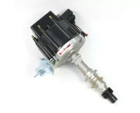PerTronix D1200 Flame-Thrower Distributor HEI Pontiac 301-455 Black Cap