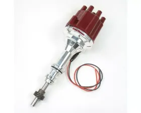 PerTronix D130801 Flame-Thrower Electronic Distributor Billet Small Block Plug and Play with Ignitor Ford