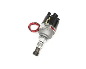 PerTronix D190500 Flame-Thrower Electronic Distributor Cast  Plug and Play with Ignitor Ford X-Flow