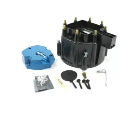 PerTronix D4000 Flame-Thrower HEI Distributor Cap and Rotor Kit Black