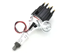 PerTronix D7120710 Flame-Thrower Electronic Distributor Billet with Ignitor III Vacuum Ad Pontiac V8