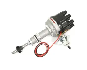 PerTronix D7134600 Flame-Thrower Electronic Distributor Cast Small Block with Ignitor III Ford