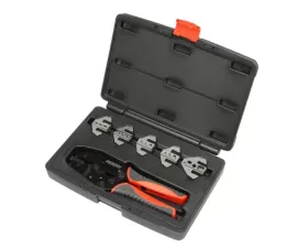PerTronix T3001 Quick Change 6 Piece Ratchet Crimp Tool Kit