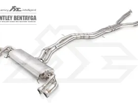 FI Exhaust 2nd Race Pipe for Bentley Bentayga 6.0TT W12 | 2016+ | Stainless Steel