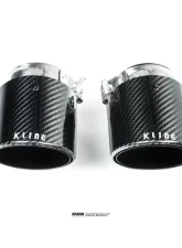 Kline Innovation Carbon Fiber Tips Porsche 991.2 Carrera 3.0 Turbo                                     - KL-991.2CR-CFT - Image 3