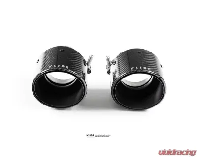 Kline Innovation Carbon Fiber Tips Porsche 991.2 Carrera 3.0 Turbo - KL-991.2CR-CFT