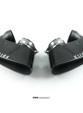 Kline Innovation Carbon Fiber Tips Porsche 991TT Gen 2                                     - KL-991TT.2-CFT - Image 2