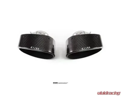 Kline Innovation Carbon Fiber Tips Porsche 996TT - KL-996TT-CFT