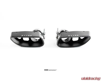 Kline Innovation Carbon Fiber Tips Porsche 997TT - KL-997TT-CFT