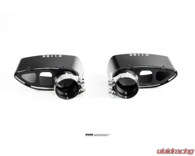 Kline Innovation Carbon Fiber Tips Porsche 997TT - KL-997TT-CFT