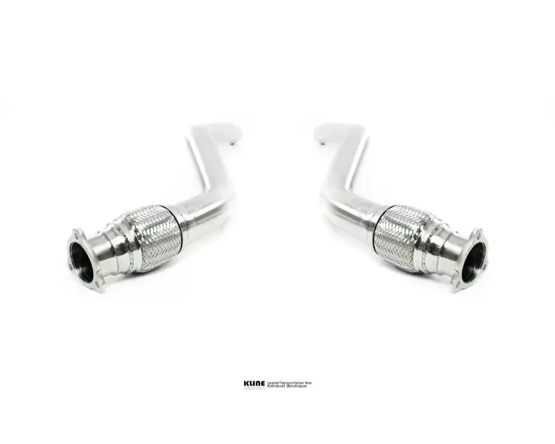Kline Innovation 100 Cell Cat Pipe Set Audi RS7 - KL-AUD-RS7-100-CS-SS