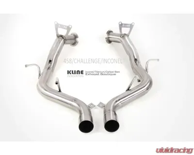 Kline Innovation Ferrari 100 Cell Cat Pipe Set Ferrari 458 Challenge - KL-FER-458CH-100-CS-SS