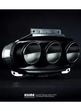 Kline Innovation Carbon Fiber Tips Ferrari 458 Italia                                     - KL-FER-458IT-CFT - Image 4