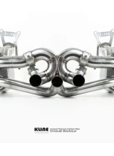 Kline Innovation 100 Cell Cat Pipe Set Ferrari 458 Italia                                     - KL-FER-458IT-100-CS-SS - Image 2