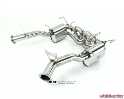 Kline Innovation 100 Cell Cat Pipe Set Ferrari 458 Italia - KL-FER-458IT-100-CS-SS