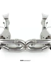 Kline Innovation 100 Cell Cat Pipe Set Ferrari 458 Speciale                                     - KL-FER-458SP-100-CS-SS - Image 2