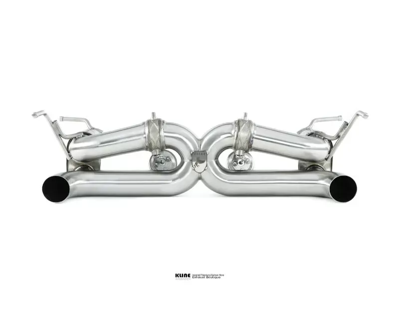 Kline Innovation 100 Cell Cat Pipe Set Ferrari 488 - KL-FER-488-100-CS-SS
