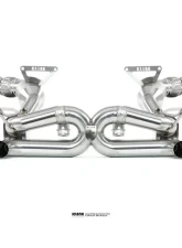 Kline Innovation 200 Cell Cat Pipe Set Ferrari 488                                     - KL-FER-488-200-CS-SS - Image 2
