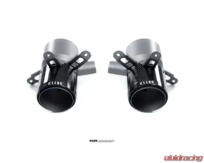 Kline Innovation Carbon Fiber Tips Ferrari 488 Pista 2019-2022 - KL-FER-488P-CFT