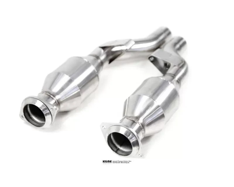 Kline Innovation 100 Cell Cat Pipe Set Ferrari 599 GTB - KL-FER-599GTB-100-CS-SS