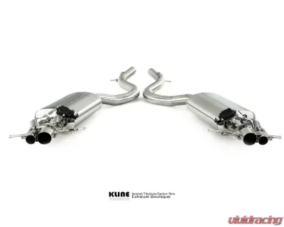Kline Innovation 100 Cell Cat Pipe Set Mercedes S63 AMG Coupe W222 - KL-MER-S63-100-CS-SS