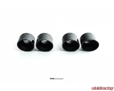 Kline Innovation Carbon Fiber 127mm Quad Tips Nissan GTR - KL-NIS-GTR-CFT