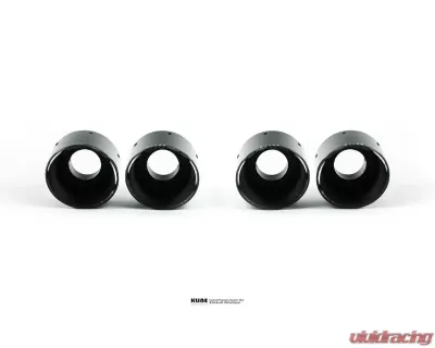 Kline Innovation Carbon Fiber 127mm Quad Tips Nissan GTR - KL-NIS-GTR-CFT